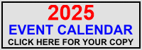 Click here for a PDF calendar of our 2025 events